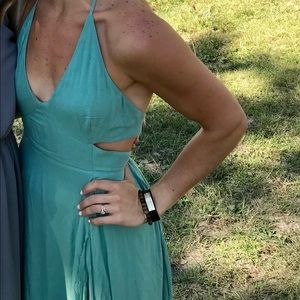 Beautiful full length Free People dress!